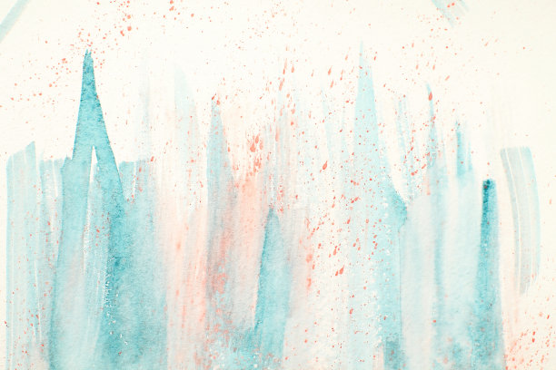抽象设计水彩画插图背景画图片下载