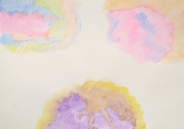 抽象设计水彩画插图背景画图片下载