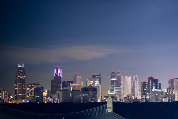 大都会的夜景一览无多图片下载