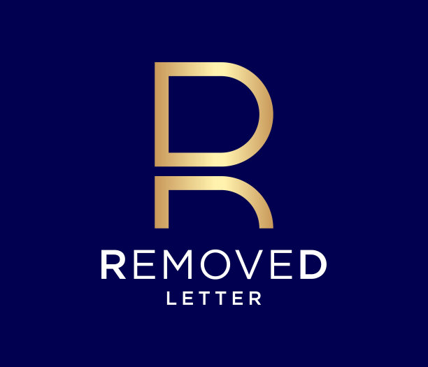 现代字母的研发，研发，研发摘要字母组合金豪华的颜色符号设计向量图片下载