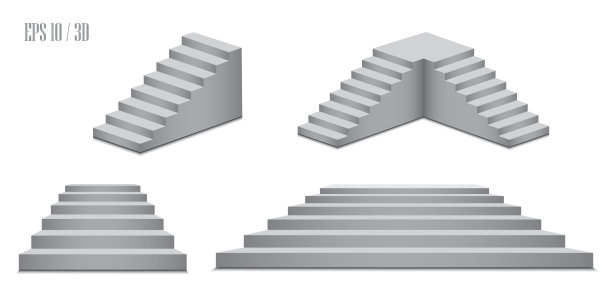 集台座和讲台，矢量显示平台或3D舞台支架，现实的讲台。工作室平台或平台、产品展示台座的灯光背景图片下载