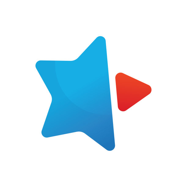 明星视频播放logo模板设计图片下载