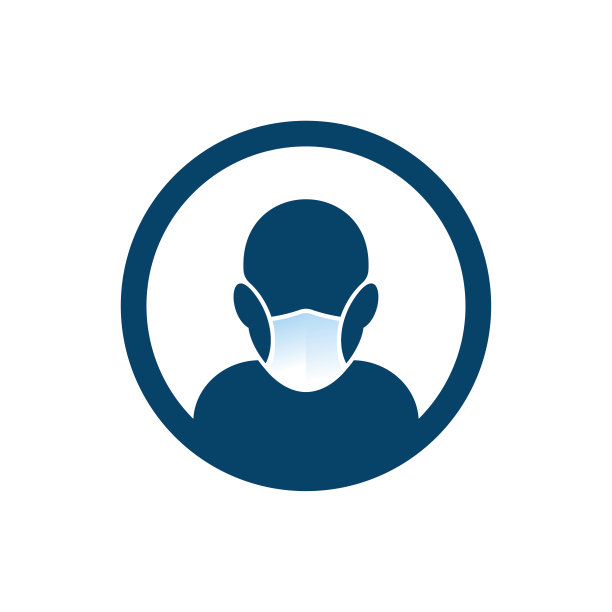 蒙面人标志模板设计图片下载