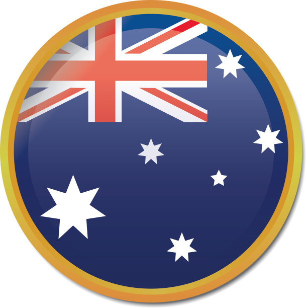 澳大利亚国旗的官方颜色和比例图片下载