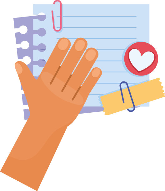 手拿单张笔记本图片下载