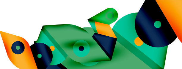 创意明亮的几何墙纸最小图片下载