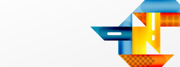 背景最小几何构图线条图片下载