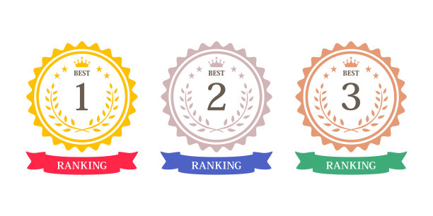 排名皇冠平面设计矢量图标插图白色背景图片下载