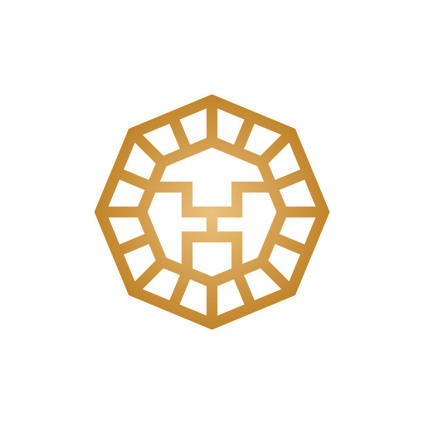 金狮标志设计图片下载