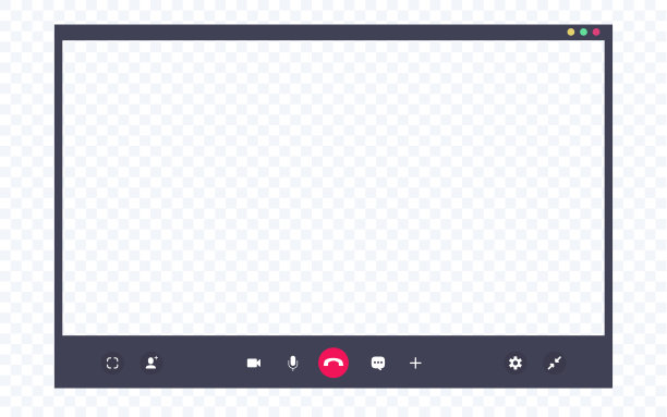 呼叫屏幕向量模板图片下载