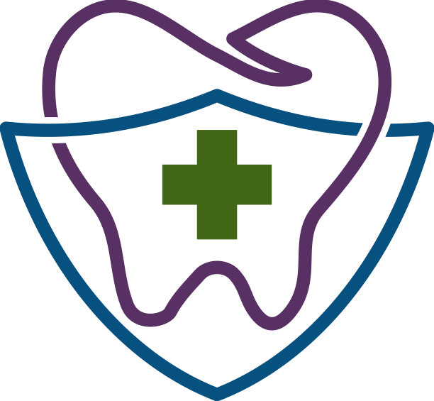 牙盾标志与品牌形象图标图片下载