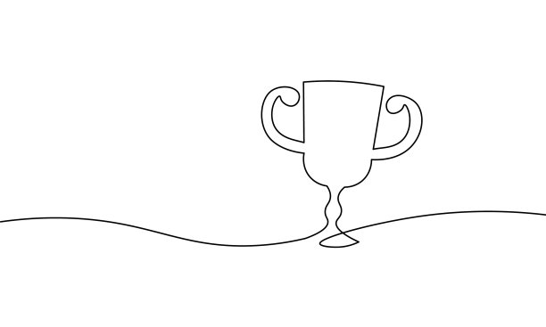 连续线优胜奖比赛领跑者第一图片下载