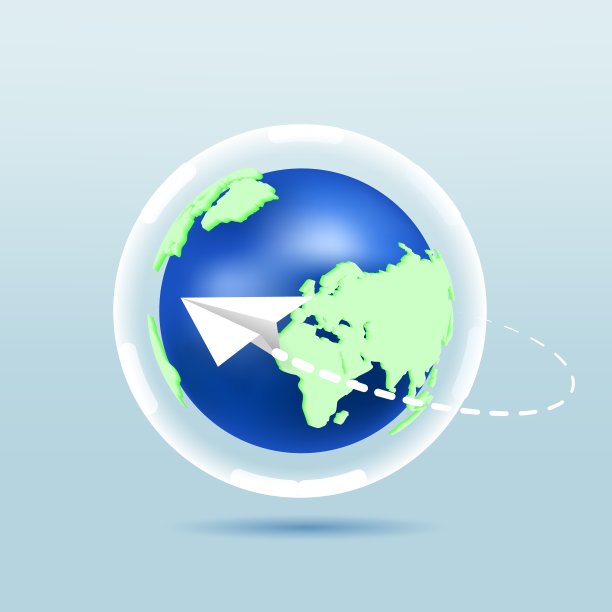 世界环境日。地球与水彩风格的艺术泼洒。图片下载