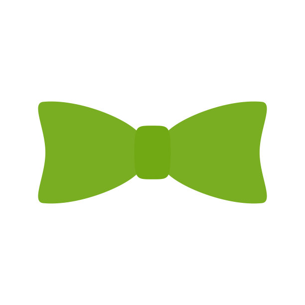 领结孤立在白色背景图片下载