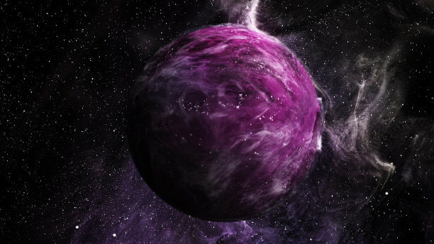 星云的空间背景图片下载