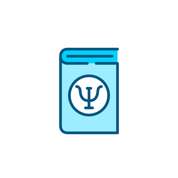 心理治疗书像素完美可编辑笔画图片下载