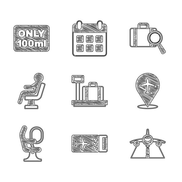 用旅行箱订机票订飞机图片下载