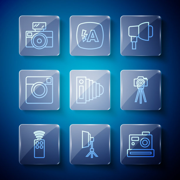 设置线遥控相机软盒灯图片下载