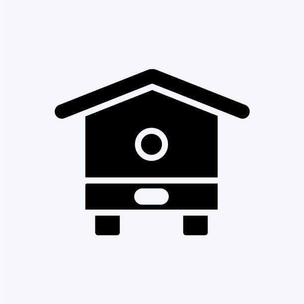 图标蜂巢适合蜂场雕文风格图片下载