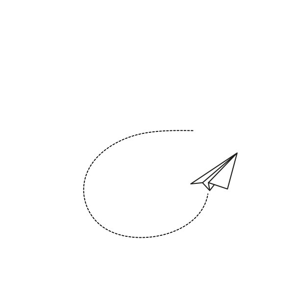 纸飞机飞行的路径，商业的路径图片下载