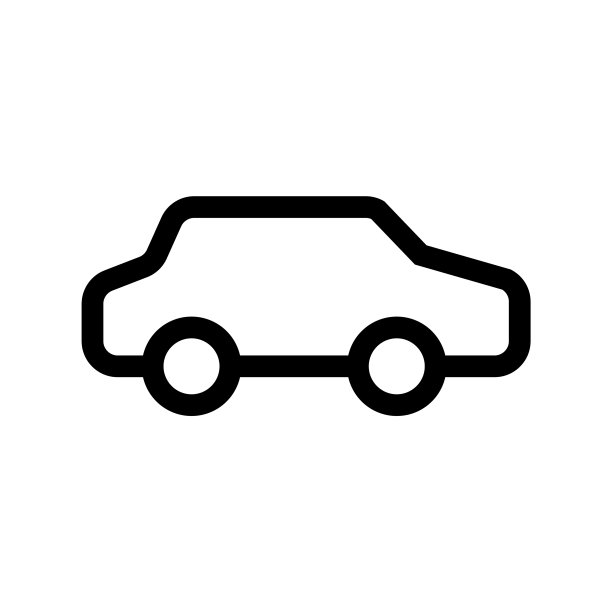 交通简洁汽车图标图片下载