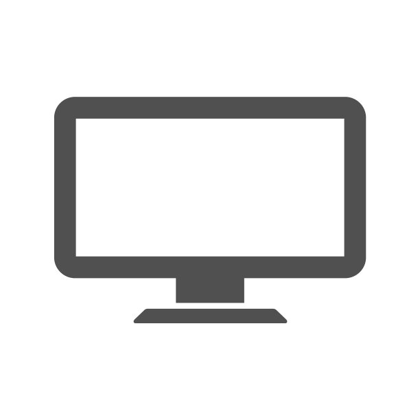 桌面PC图标或计算机图标图片下载