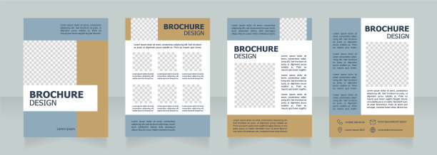 珠宝店商品目录空白宣传册图片下载