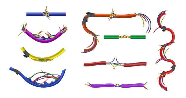 损坏的电缆设置图片下载