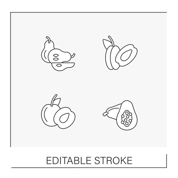 水果线图标设置图片下载