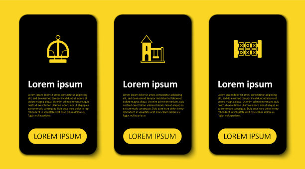 为孩子们设置教育逻辑游戏秋千图片下载