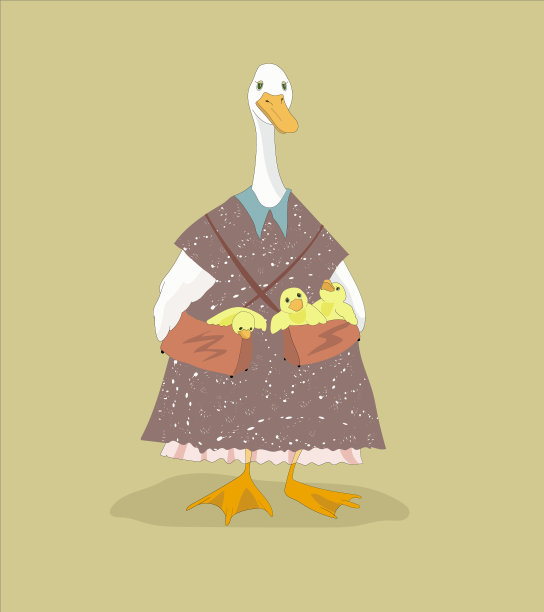 mom-bird鸭图片下载