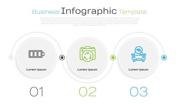 设置线电池充电与回收符号和图片下载