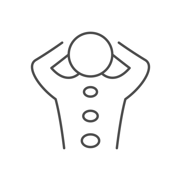 石材按摩线条轮廓图标图片下载