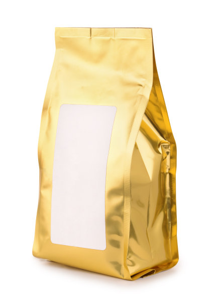 金箔食品袋，空白标签图片下载