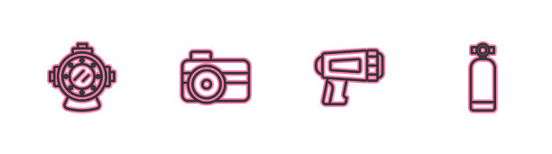 为潜水者拍照设置水下闪光灯图片下载