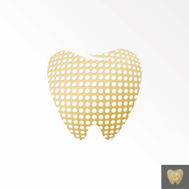 牙或牙或牙与点的放大图像图片下载