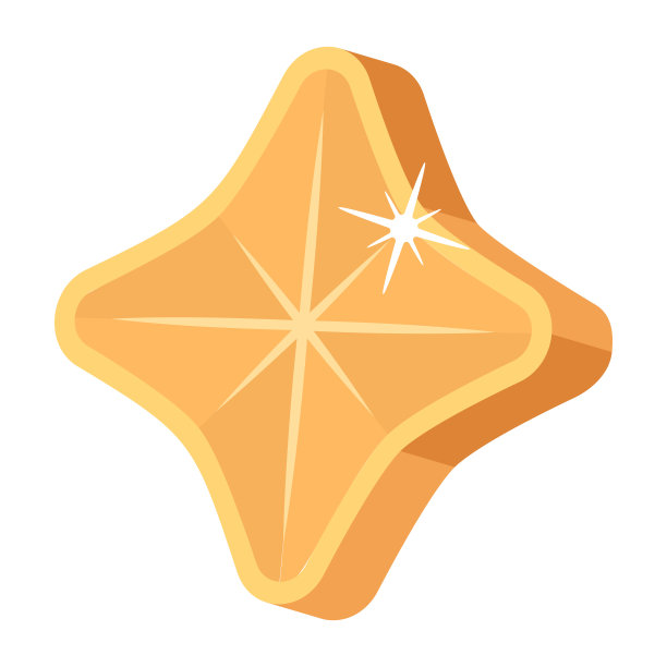 时髦的扁平图标的游戏明星图片下载