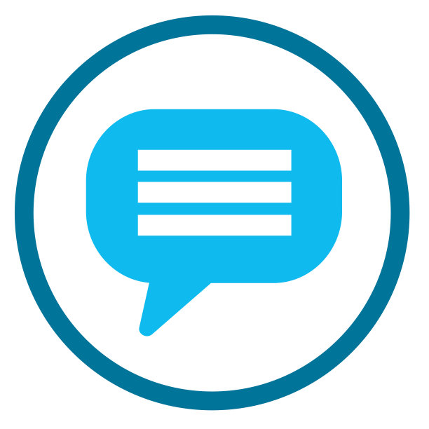 语音气泡图标符号标志图片下载