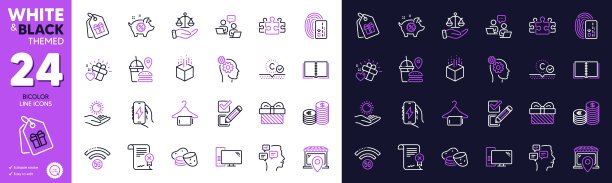 小猪出售，书和拒绝证书行图标的网站，印刷。为设计。向量图片下载