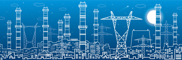 发电厂能源工业概述图片下载