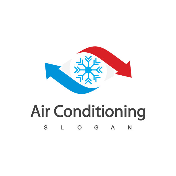 空调标志hvac标志概念图片下载