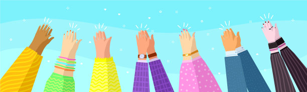 人们鼓掌。人类的手鼓掌鼓掌。经营理念图片下载