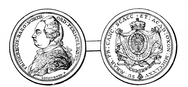 《论钱币的诺斯勋爵》，英国首相，18世纪英国历史图片下载