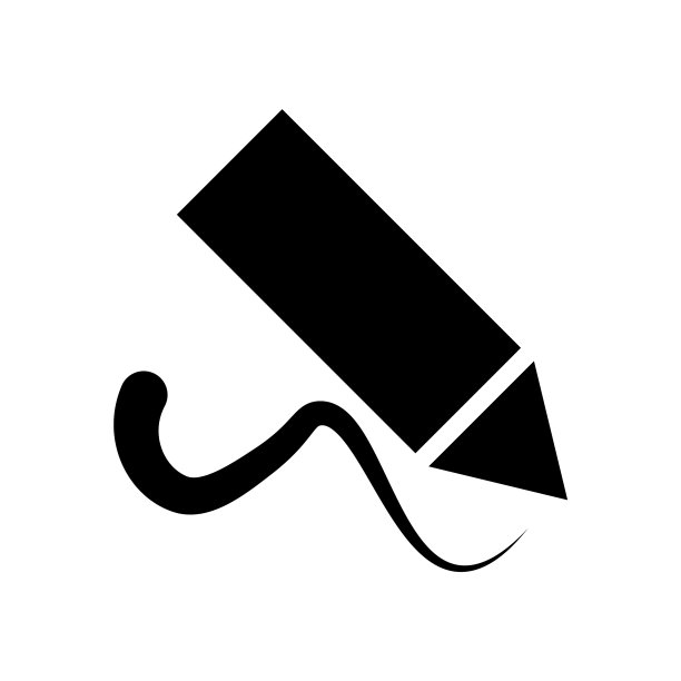 钢笔绘制直线轮廓图标图片下载