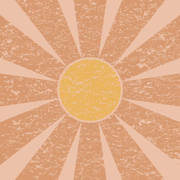 绝妙的复古阳光海报绝妙的阳光粉彩图片下载