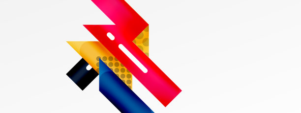 背景最小几何构图线图片下载