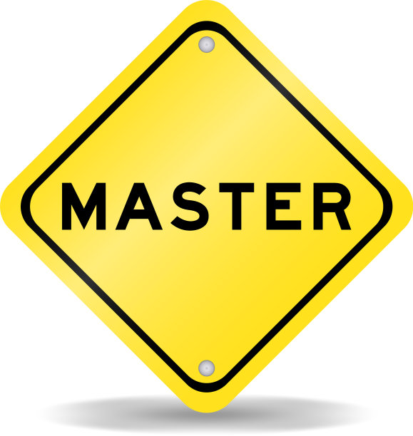 黄色交通标志带字主图片下载