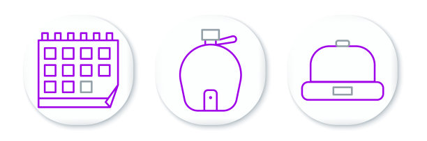 设置线豆帽日历和食堂水图片下载