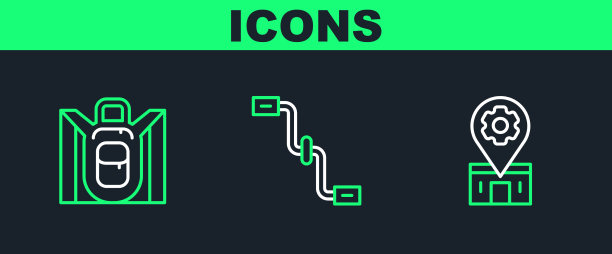 集行自行车维修服务徒步背包图片下载