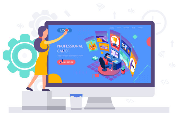 游戏男孩玩在线网络电脑游戏在电子竞技比赛。男人玩射击游戏图片下载